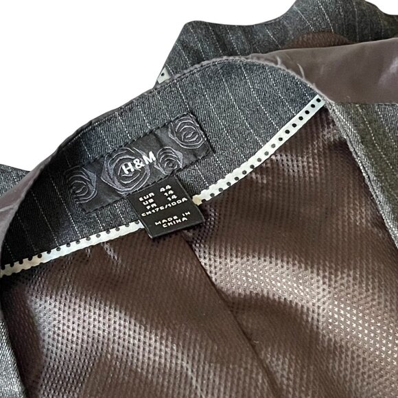 H & M Pinstriped Vest Top - 14 - Picture 4 of 4